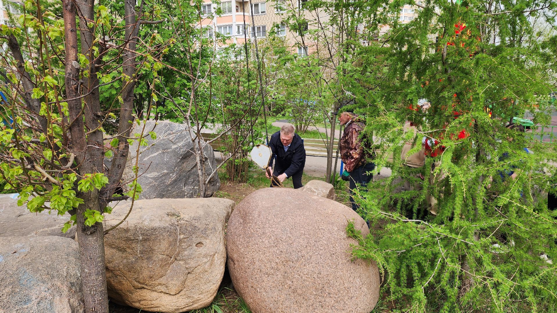 Подольск, Сад камней, мемориал, сад камней памяти и славы,