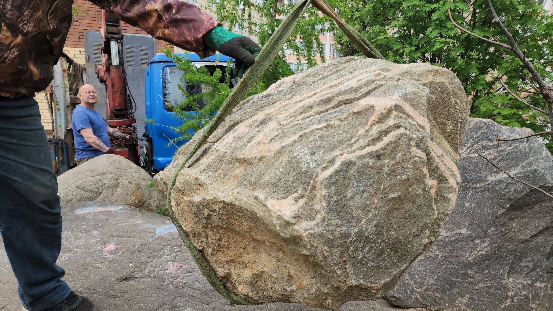 Подольск, Сад камней, мемориал, сад камней памяти и славы,