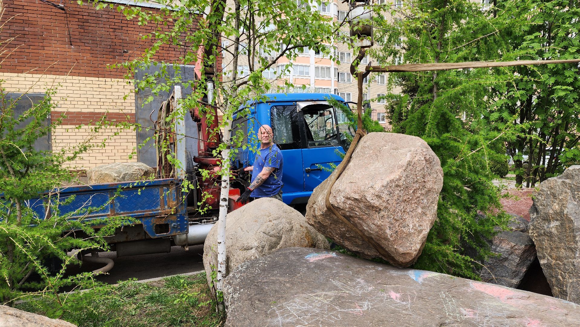 Подольск, Сад камней, мемориал, сад камней памяти и славы,