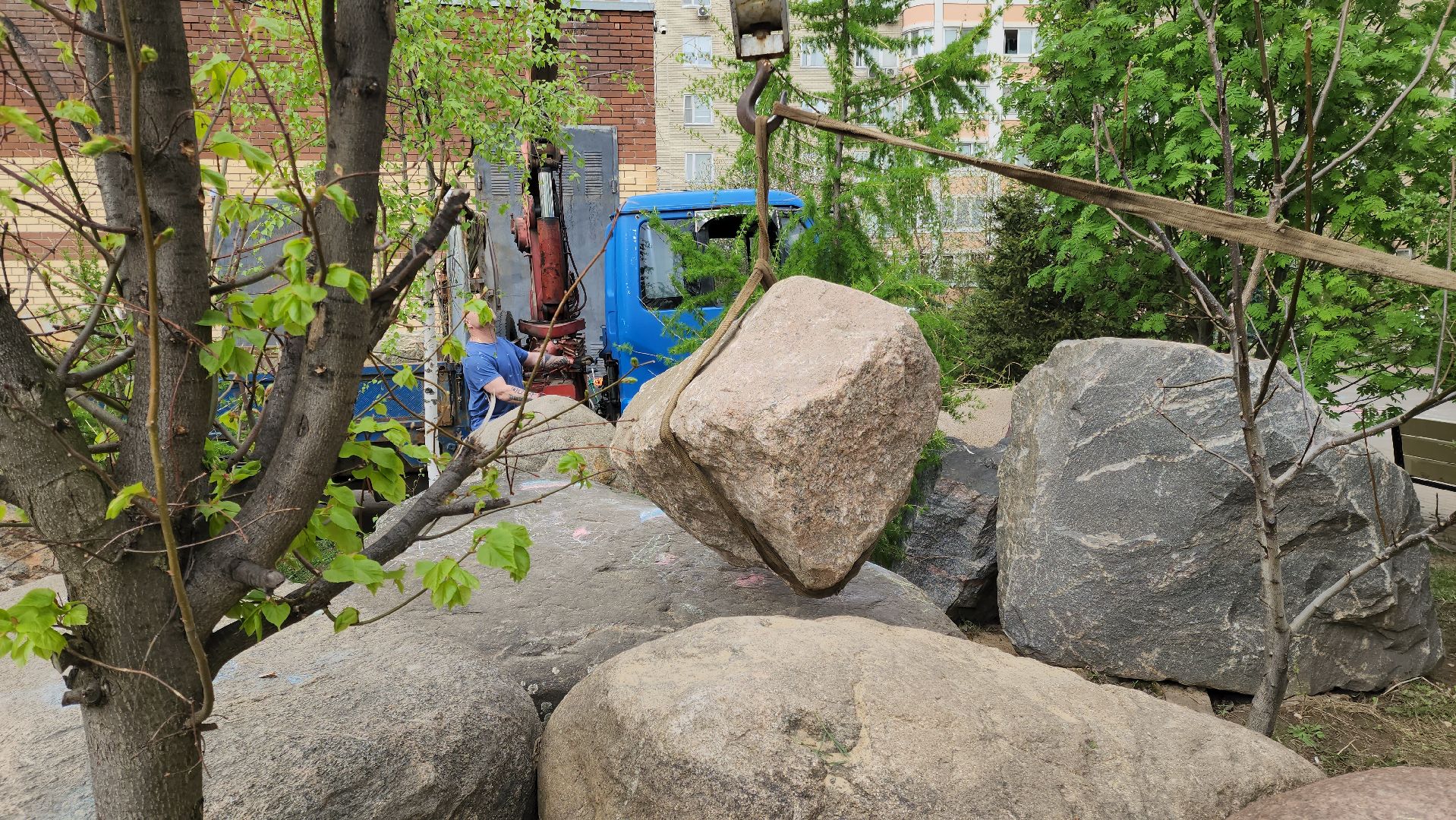 Подольск, Сад камней, мемориал, сад камней памяти и славы,