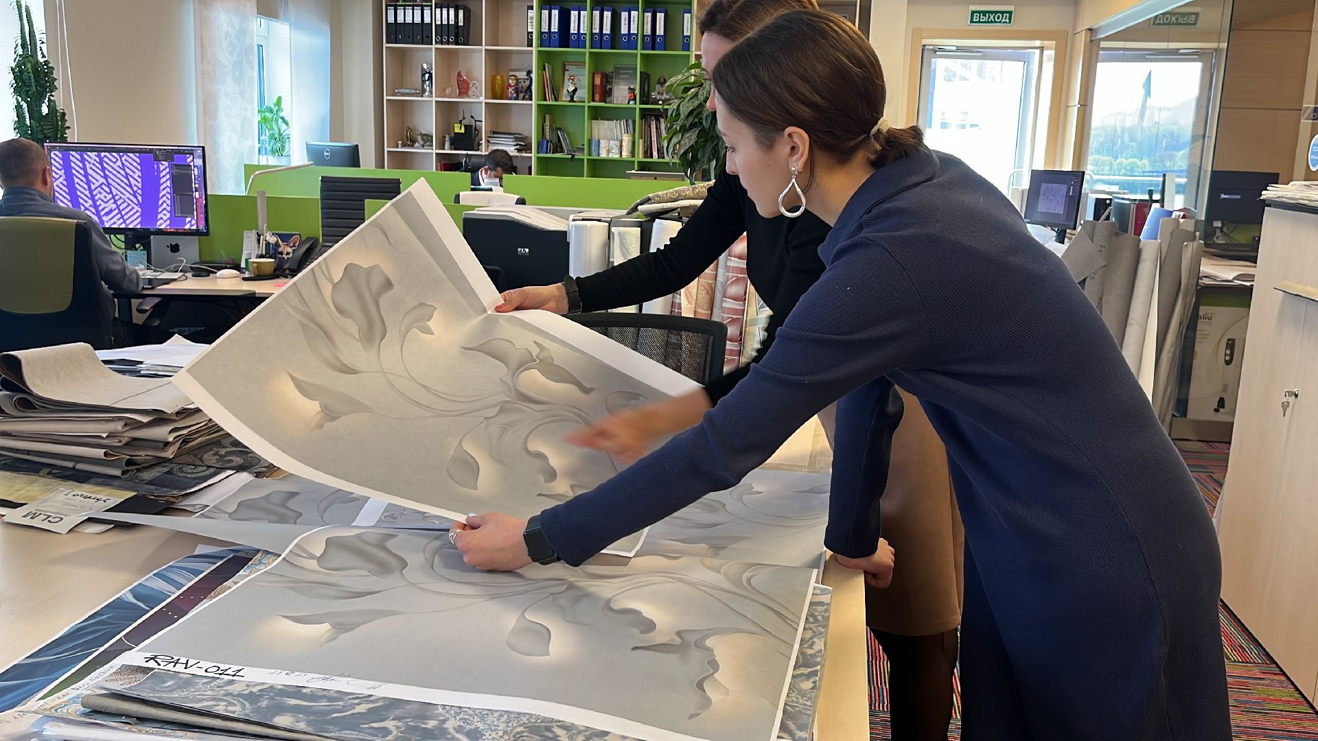 обои, фабрика, фабрика обоев, нейросети, нейросеть, искусственный интеллект,