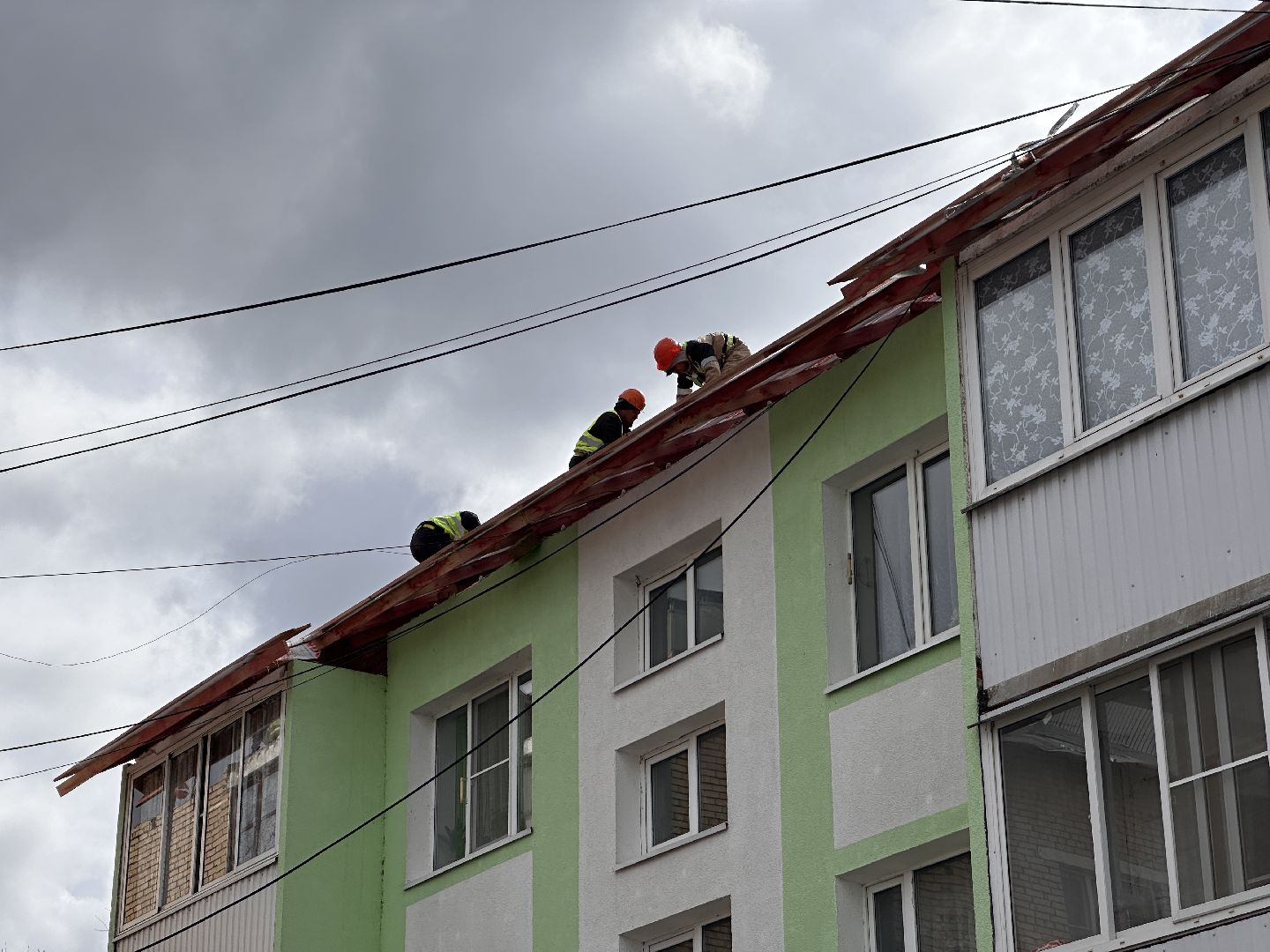 Клин, общество, строительство, крыши,