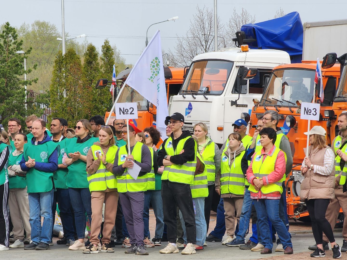 Субботник, ОЭЗ Дубна, месяц благоустройства, дубна,