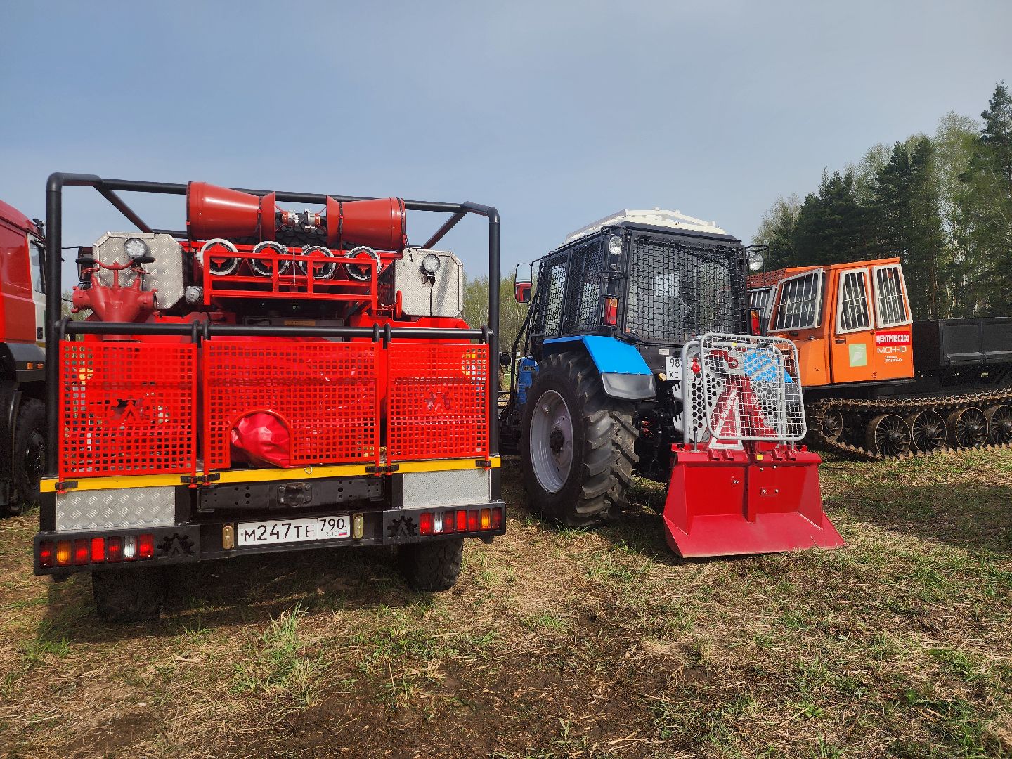 добровольное пожарное общество, добровольная пожарная охрана, пожароопасный сезон, Боровково, Богородский городской округ,