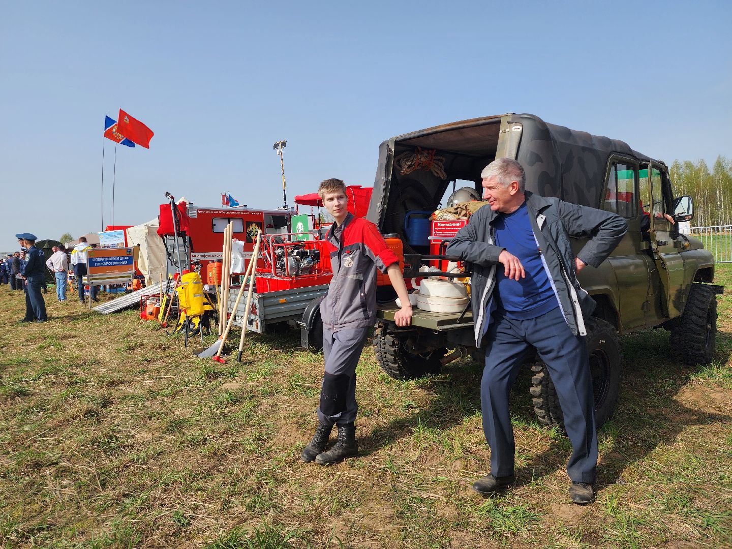 добровольное пожарное общество, добровольная пожарная охрана, пожароопасный сезон, Боровково, Богородский городской округ,