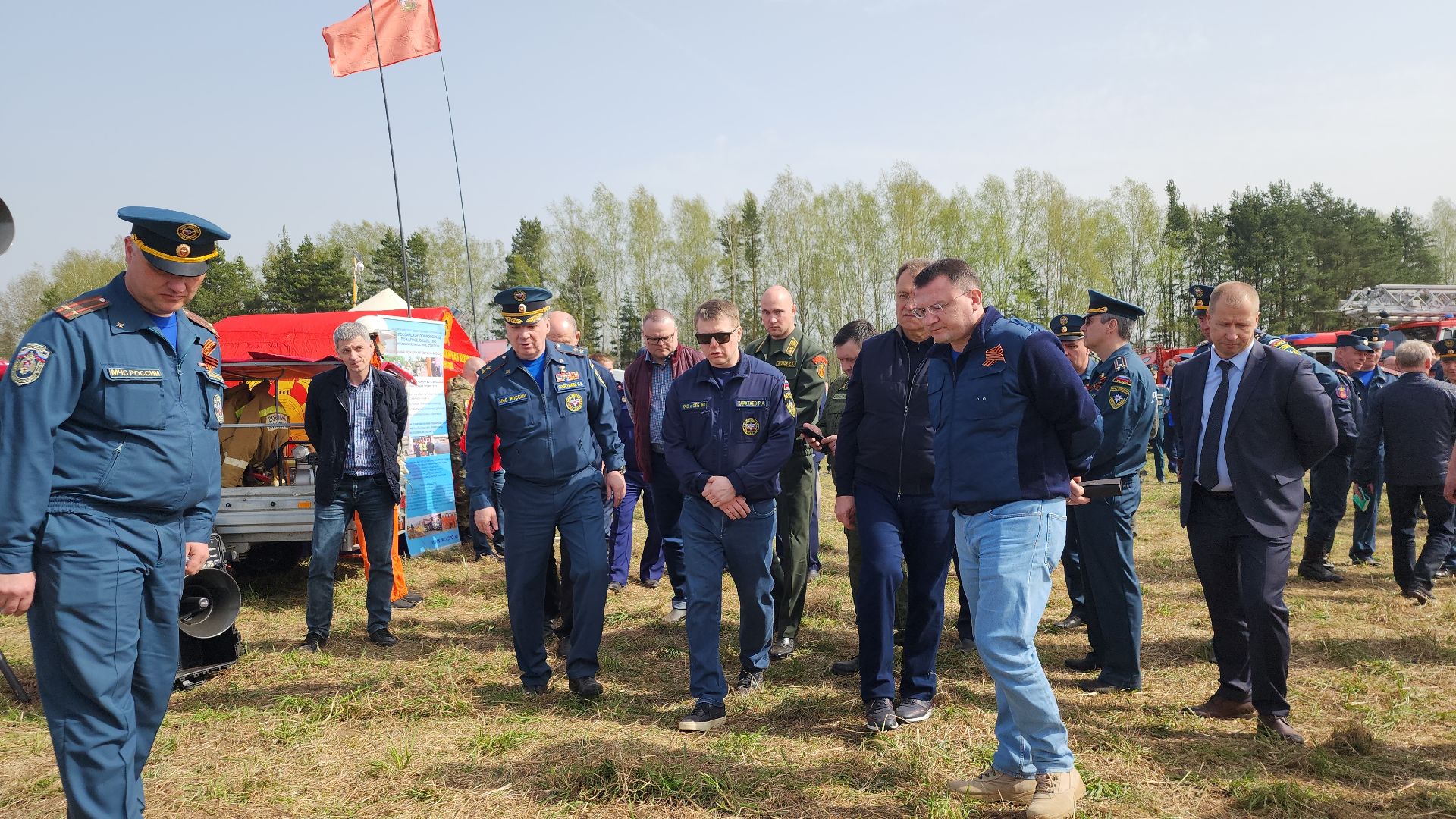 добровольное пожарное общество, добровольная пожарная охрана, пожароопасный сезон, Боровково, Богородский городской округ,