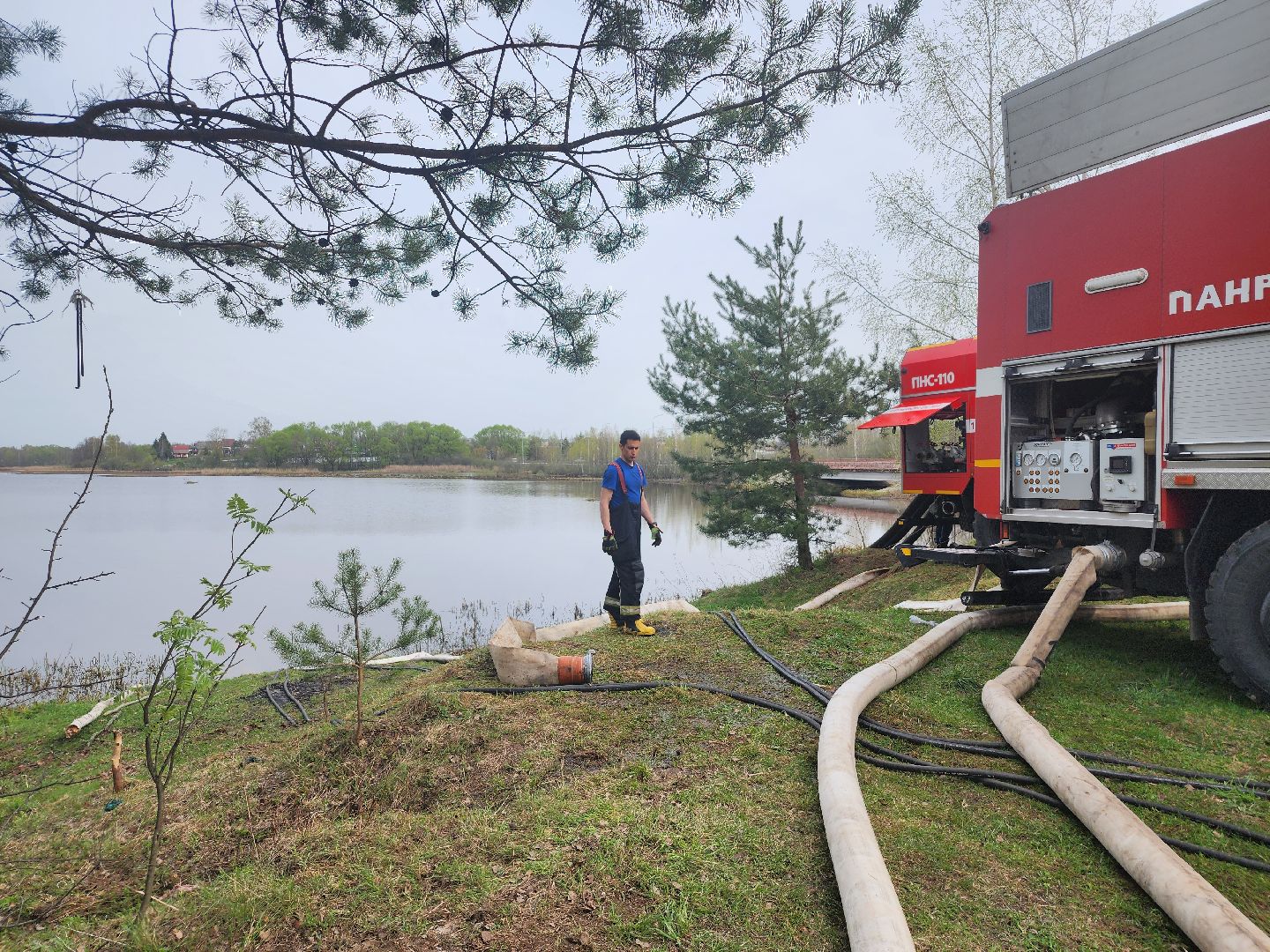 добровольное пожарное общество, добровольная пожарная охрана, пожароопасный сезон, Боровково, Богородский городской округ,