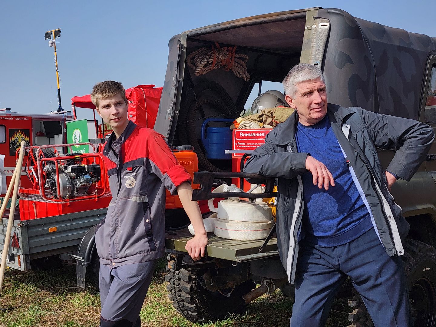 добровольное пожарное общество, добровольная пожарная охрана, пожароопасный сезон, Боровково, Богородский городской округ,