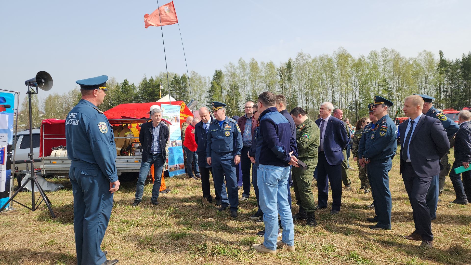 добровольное пожарное общество, добровольная пожарная охрана, пожароопасный сезон, Боровково, Богородский городской округ,