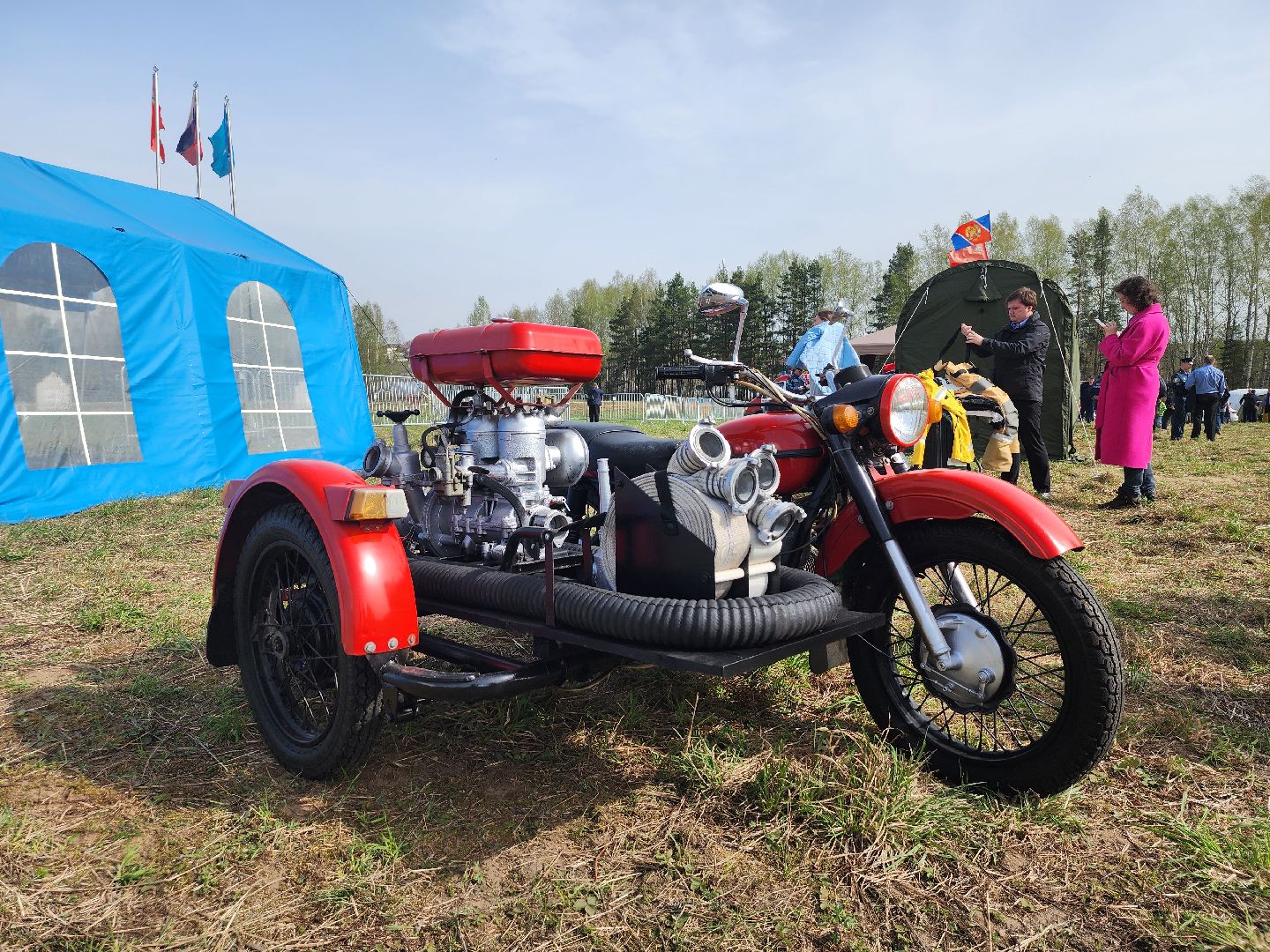 добровольное пожарное общество, добровольная пожарная охрана, пожароопасный сезон, Боровково, Богородский городской округ,