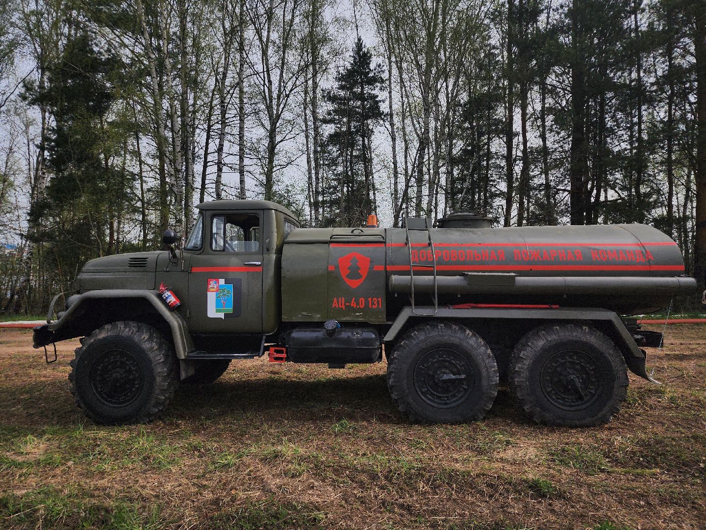 добровольное пожарное общество, добровольная пожарная охрана, пожароопасный сезон, Боровково, Богородский городской округ,