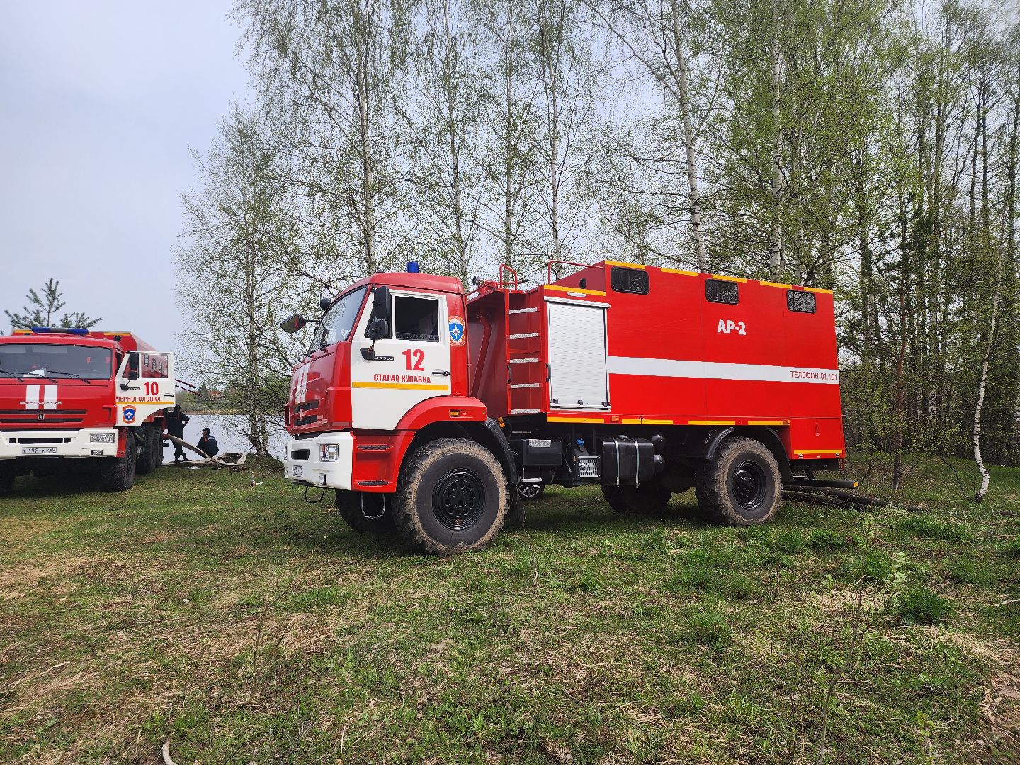 добровольное пожарное общество, добровольная пожарная охрана, пожароопасный сезон, Боровково, Богородский городской округ,