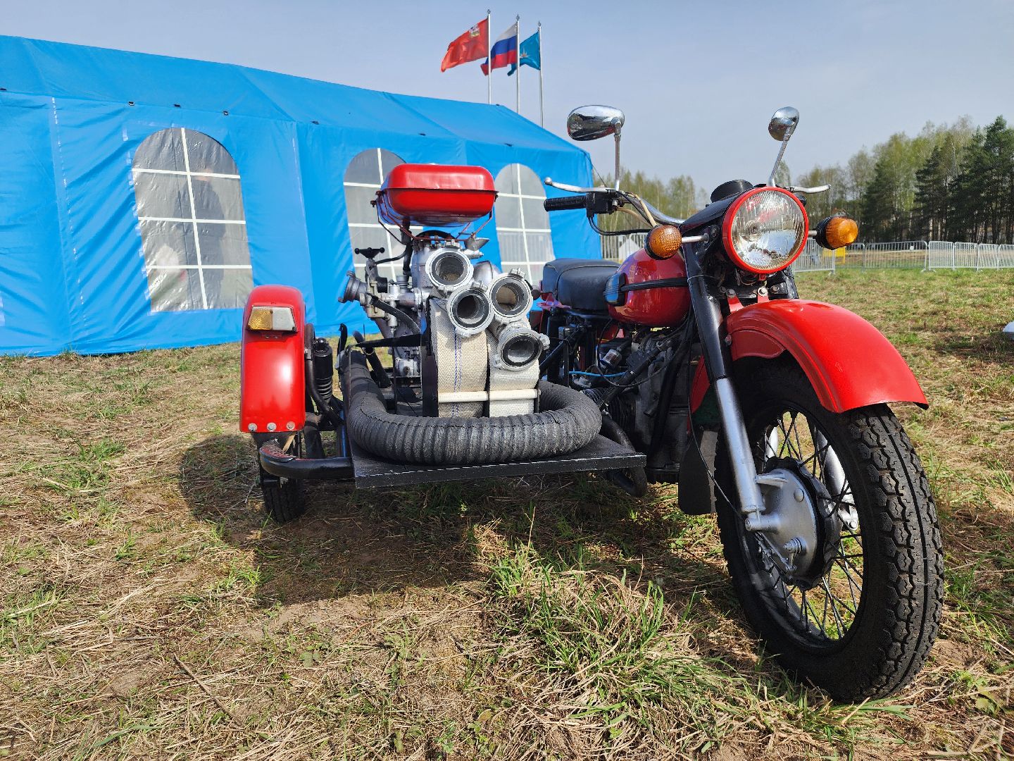 добровольное пожарное общество, добровольная пожарная охрана, пожароопасный сезон, Боровково, Богородский городской округ,