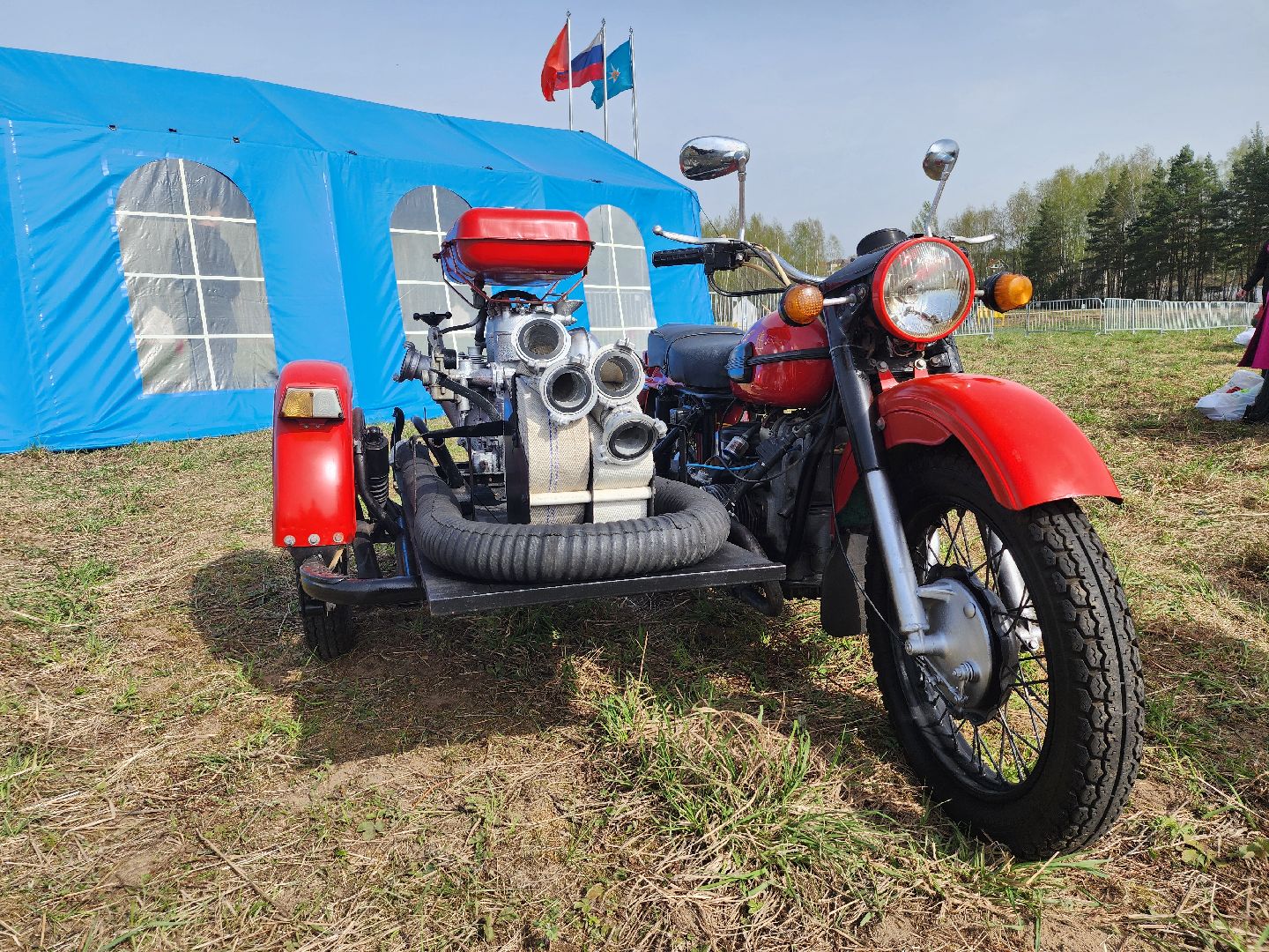 добровольное пожарное общество, добровольная пожарная охрана, пожароопасный сезон, Боровково, Богородский городской округ,