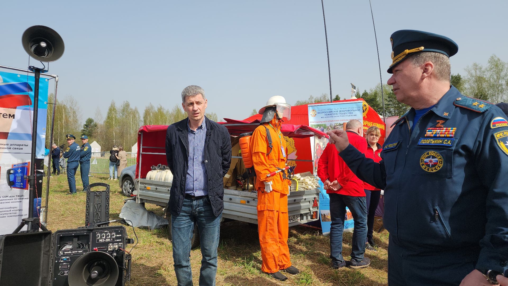 добровольное пожарное общество, добровольная пожарная охрана, пожароопасный сезон, Боровково, Богородский городской округ,