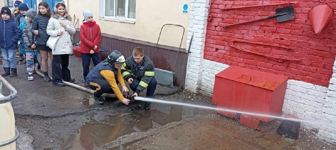 Балашиха, Мособлпожспас, пожарные, спасатели, школы, экскурсии, День открытых дверей