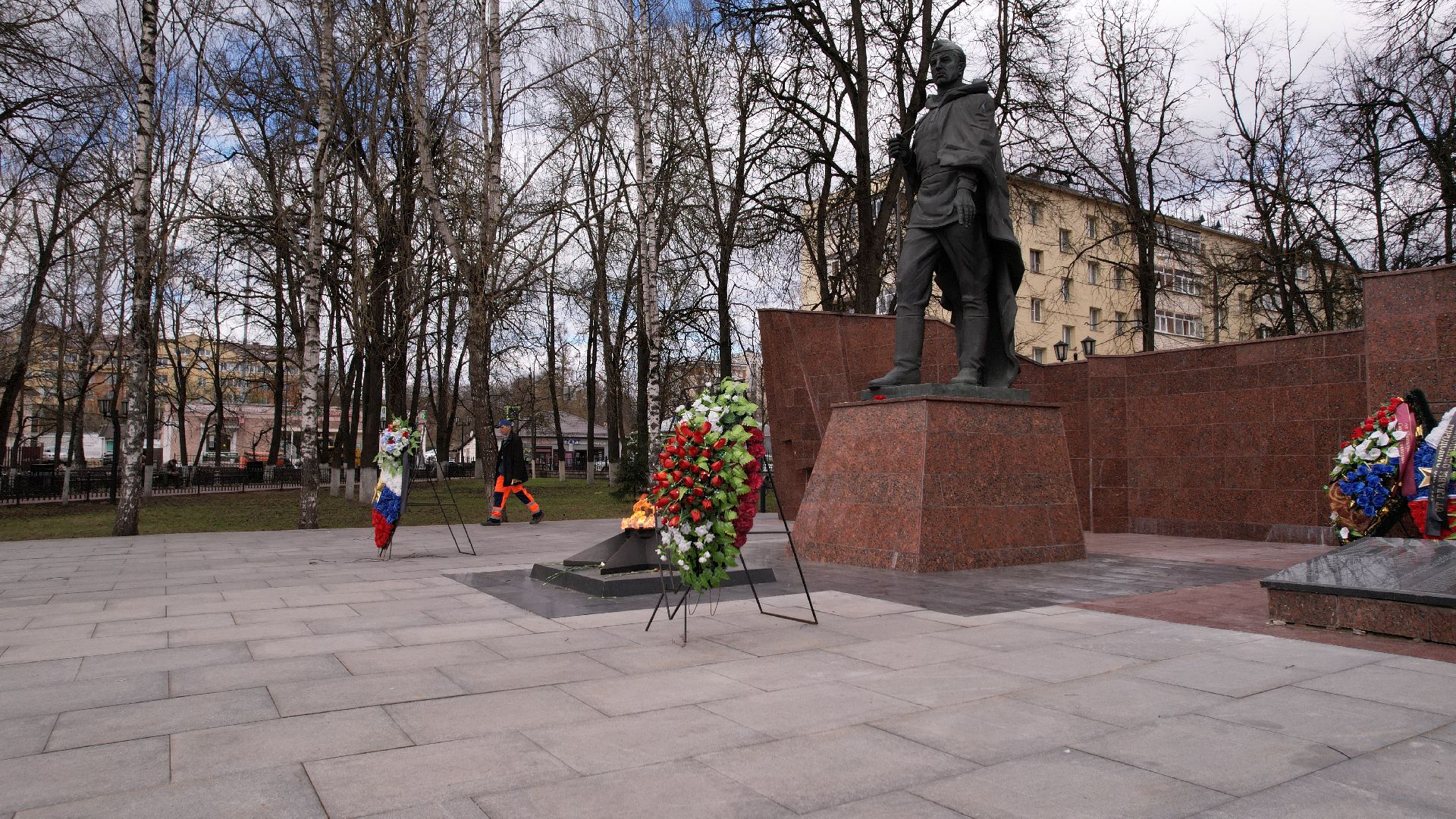 видео с коптера, звенигород, благоустройство,