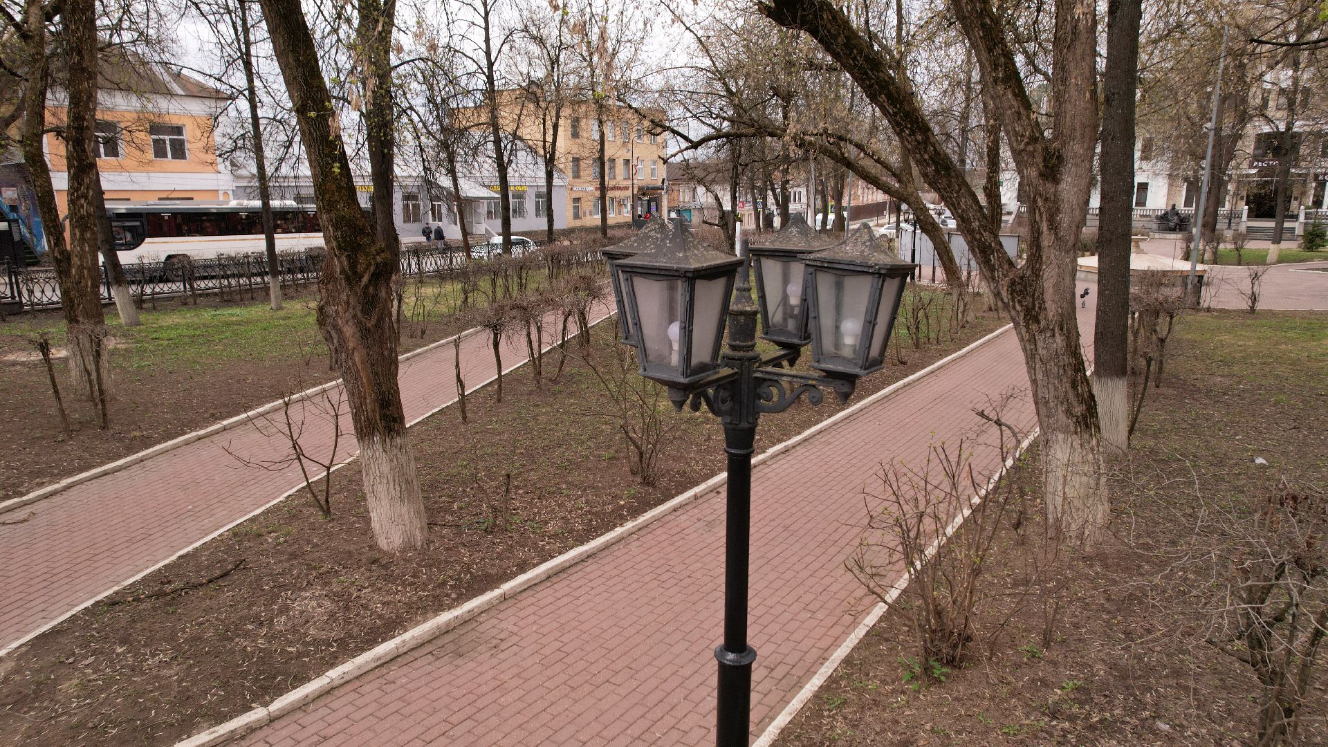 видео с коптера, звенигород, благоустройство,