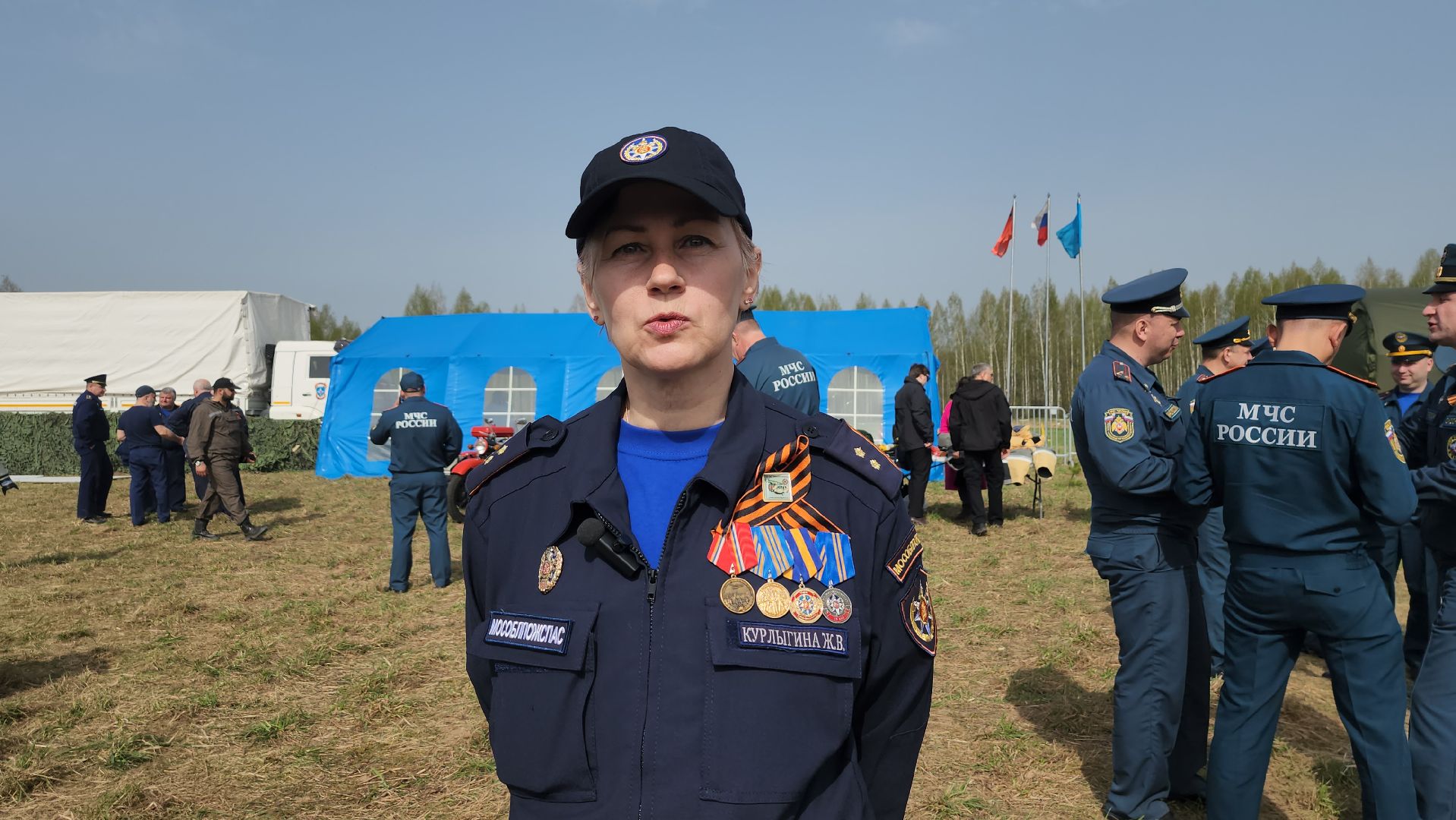 День пожарной охраны, Мособлпожспас, спасатели, Боровково, Богородский городской округ,