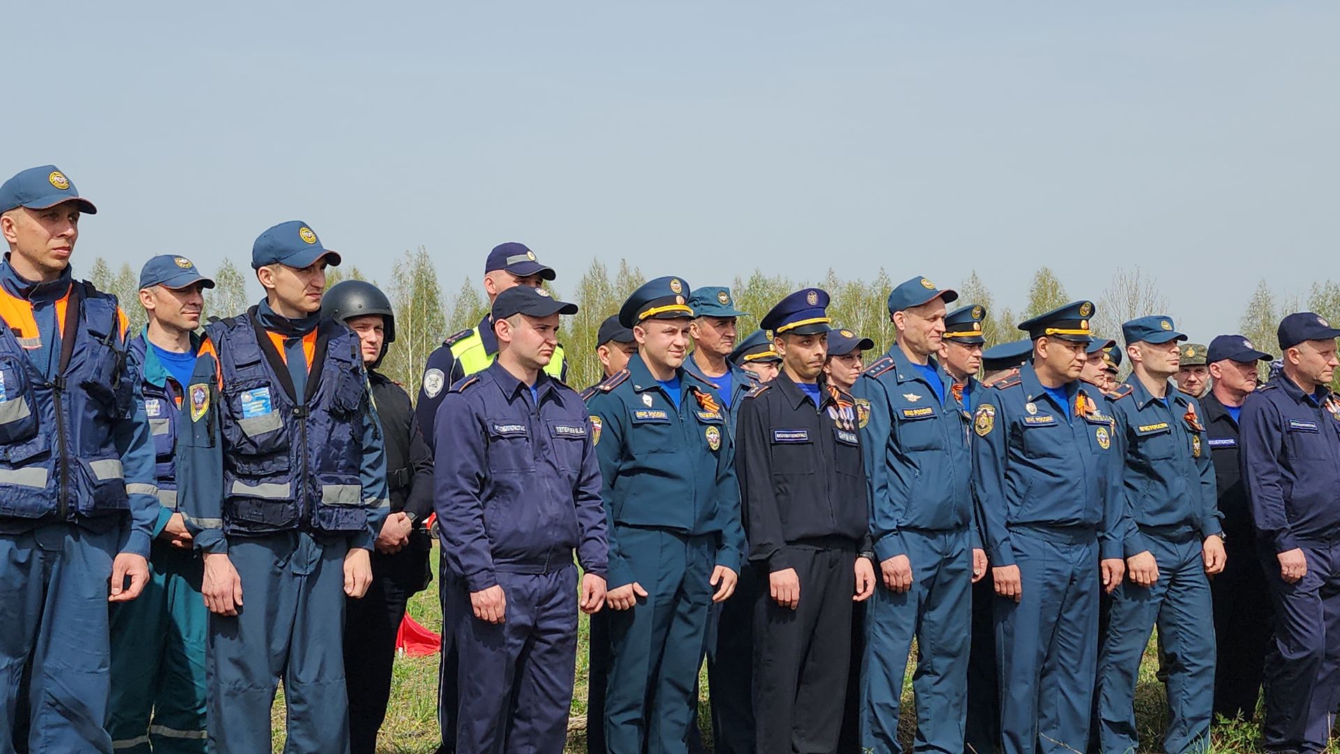 День пожарной охраны, Мособлпожспас, спасатели, Боровково, Богородский городской округ,