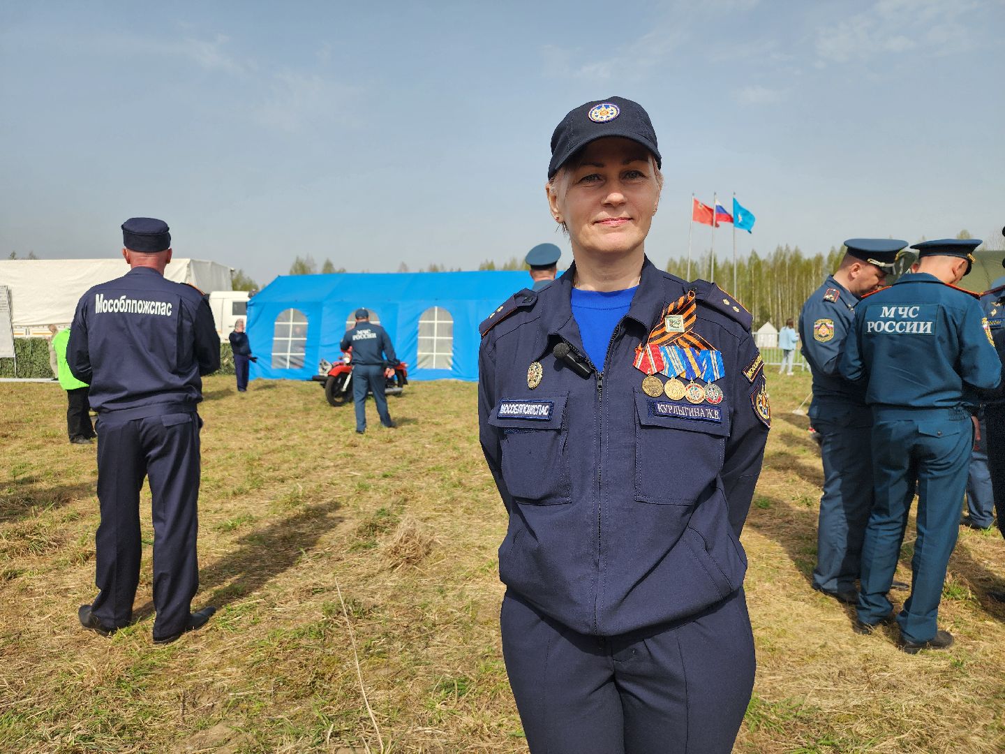 День пожарной охраны, Мособлпожспас, спасатели, Боровково, Богородский городской округ,