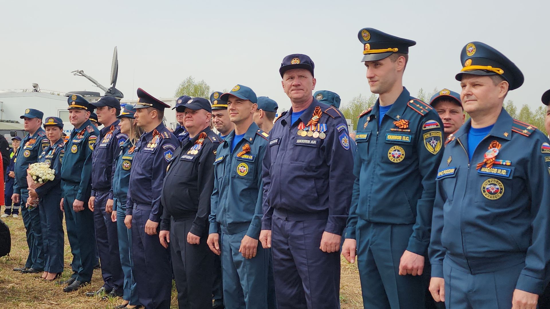 День пожарной охраны, Мособлпожспас, спасатели, Боровково, Богородский городской округ,