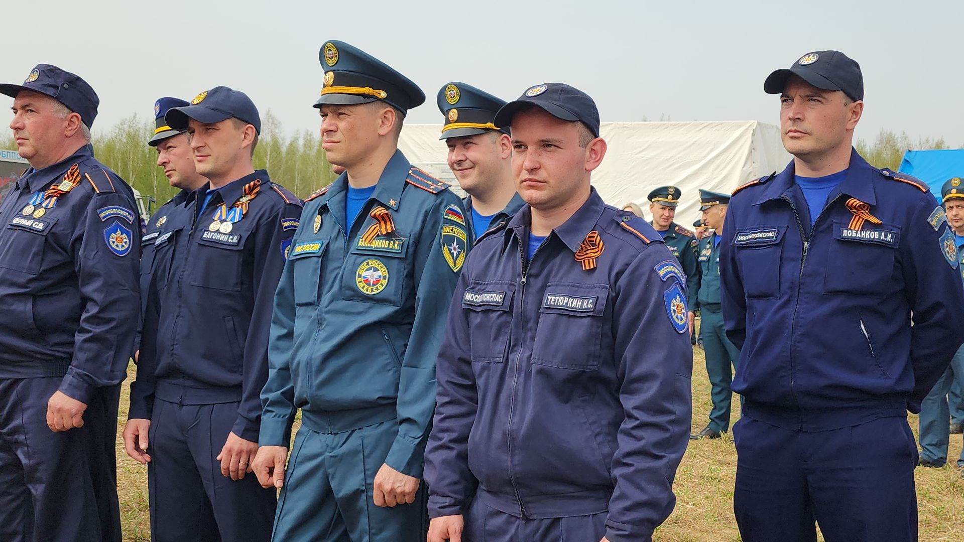 День пожарной охраны, Мособлпожспас, спасатели, Боровково, Богородский городской округ,