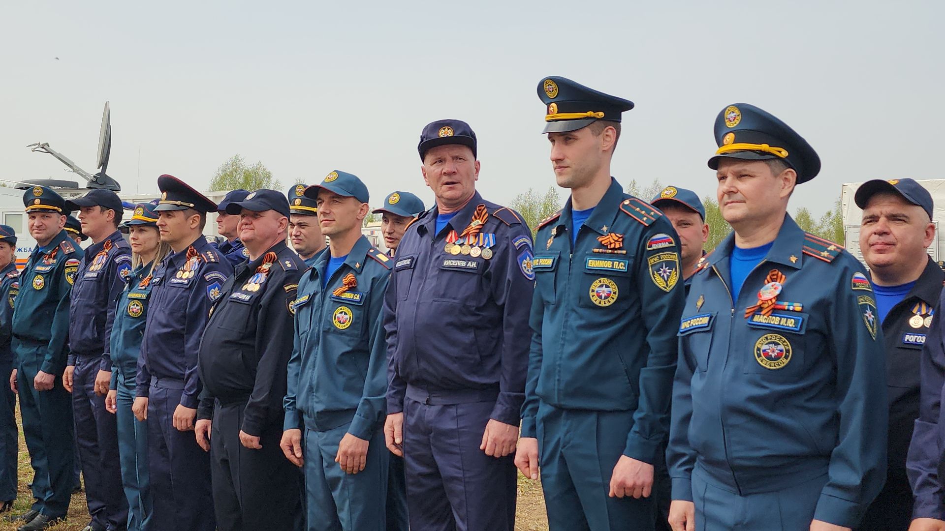 День пожарной охраны, Мособлпожспас, спасатели, Боровково, Богородский городской округ,