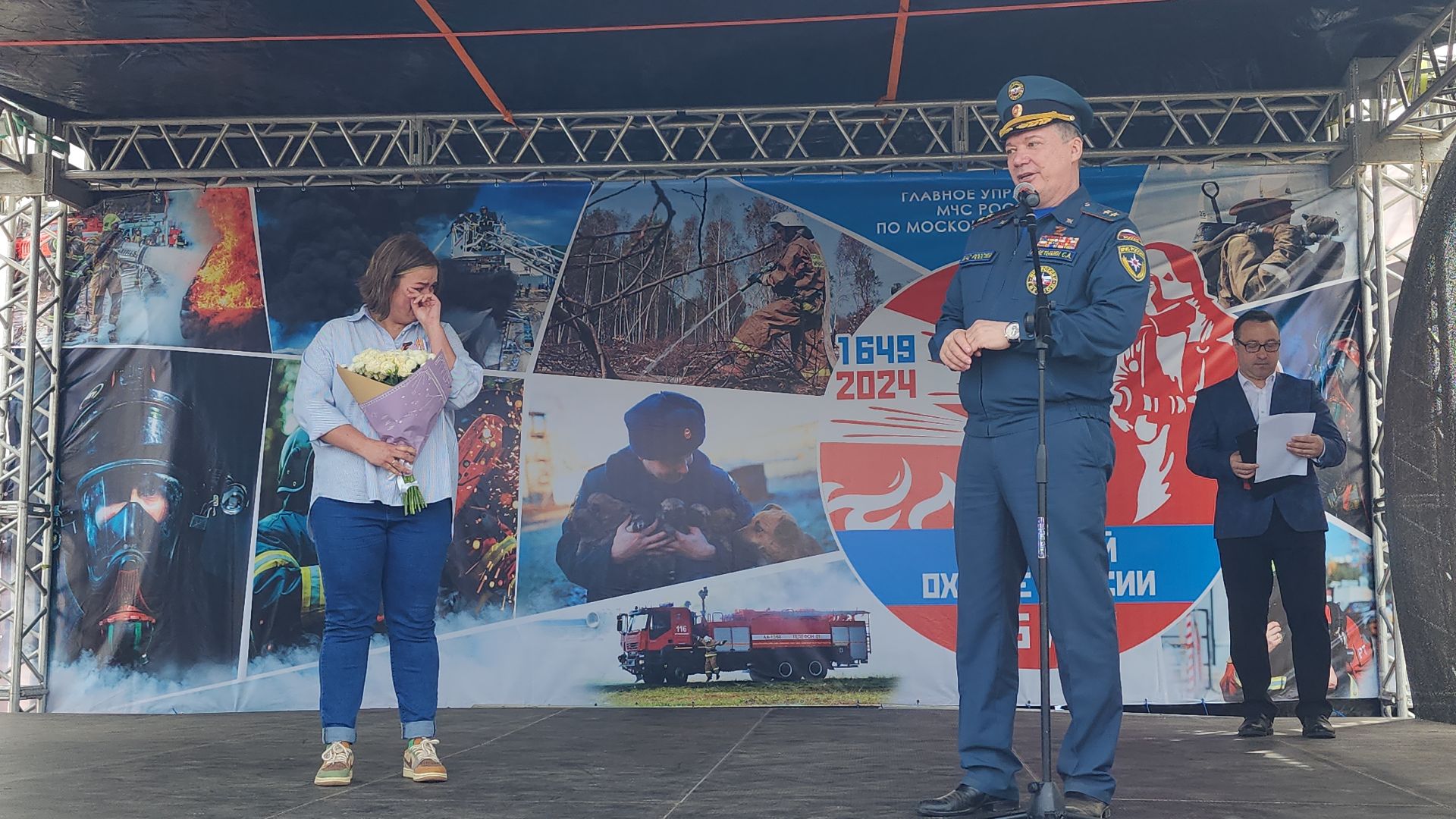 День пожарной охраны, Мособлпожспас, спасатели, Боровково, Богородский городской округ,