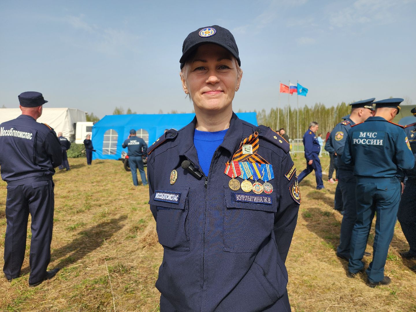 День пожарной охраны, Мособлпожспас, спасатели, Боровково, Богородский городской округ,