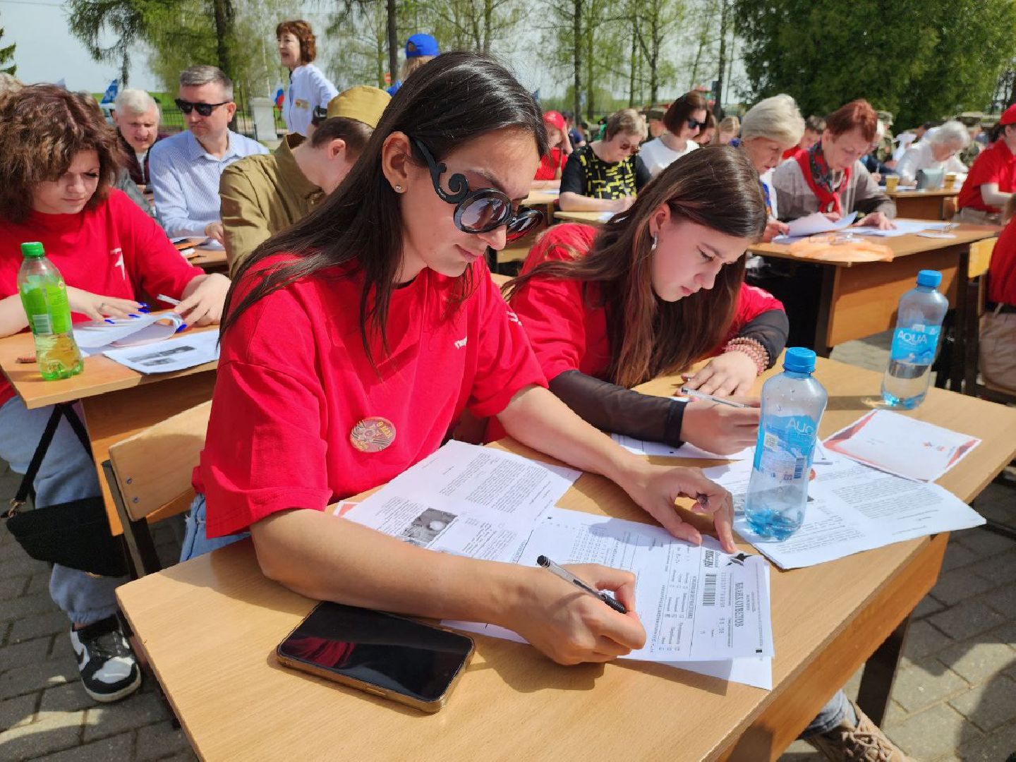 можайск, можайский городской округ, подмосковье, акции, диктант победы, участие в акции, международная акция, исторический диктант, общественники, госавтоиспекция,