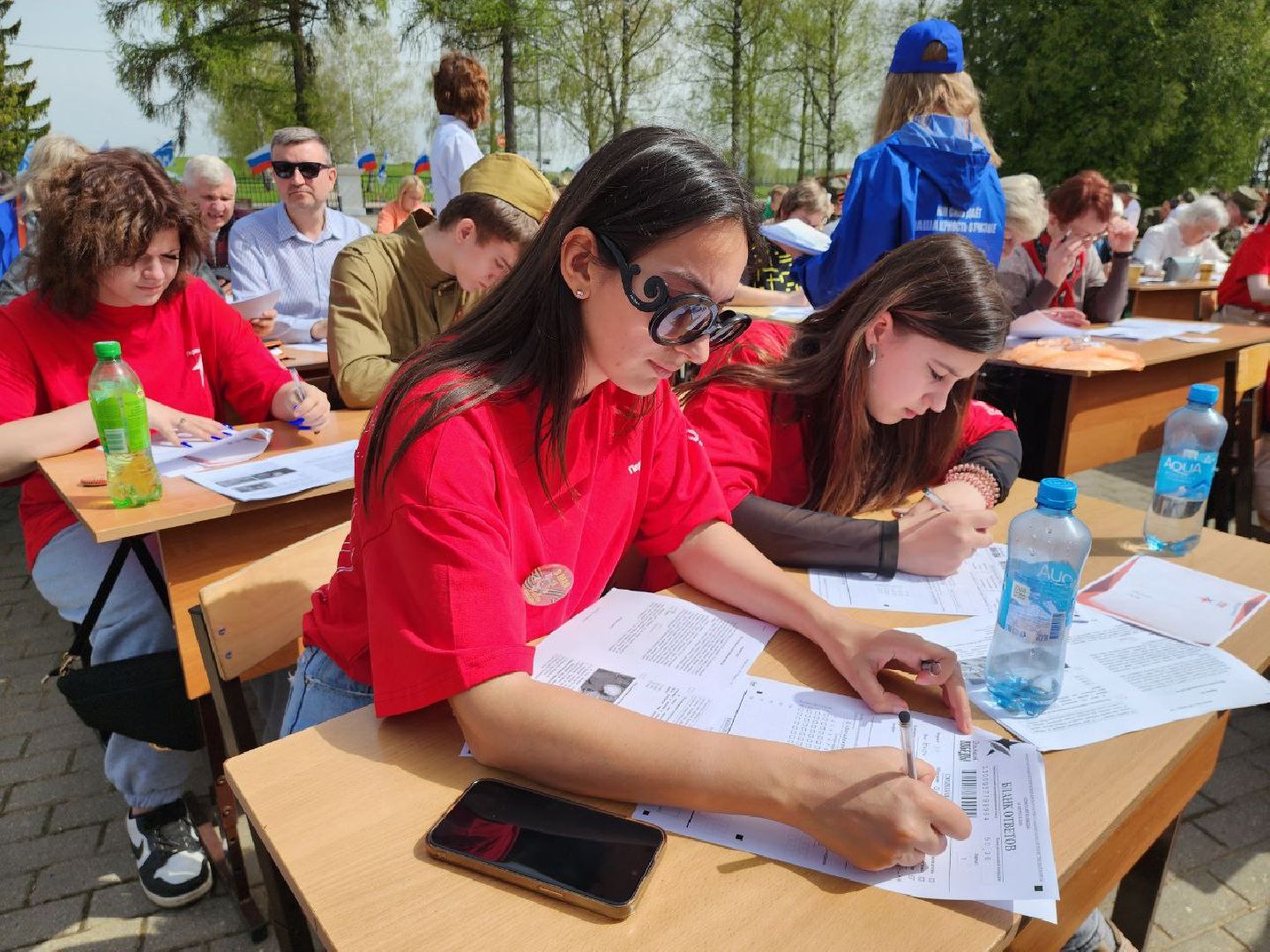 можайск, можайский городской округ, подмосковье, акции, диктант победы, участие в акции, международная акция, исторический диктант, общественники, госавтоиспекция,
