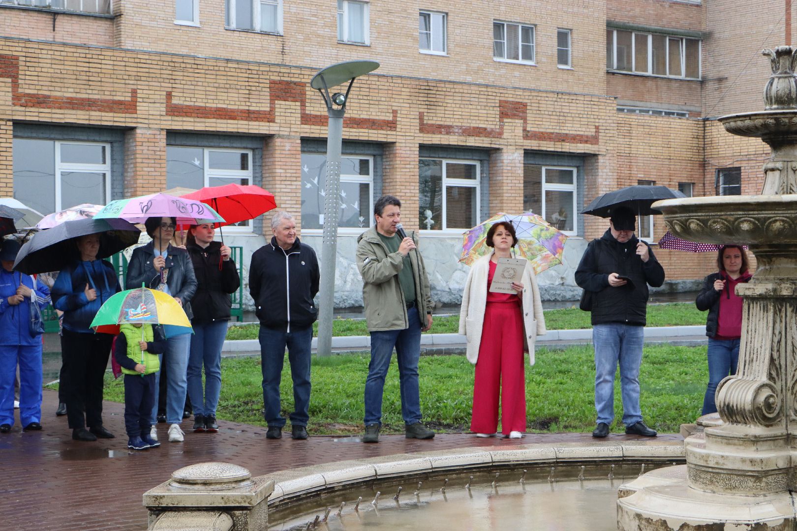 Серебряные Пруды, фонтан,