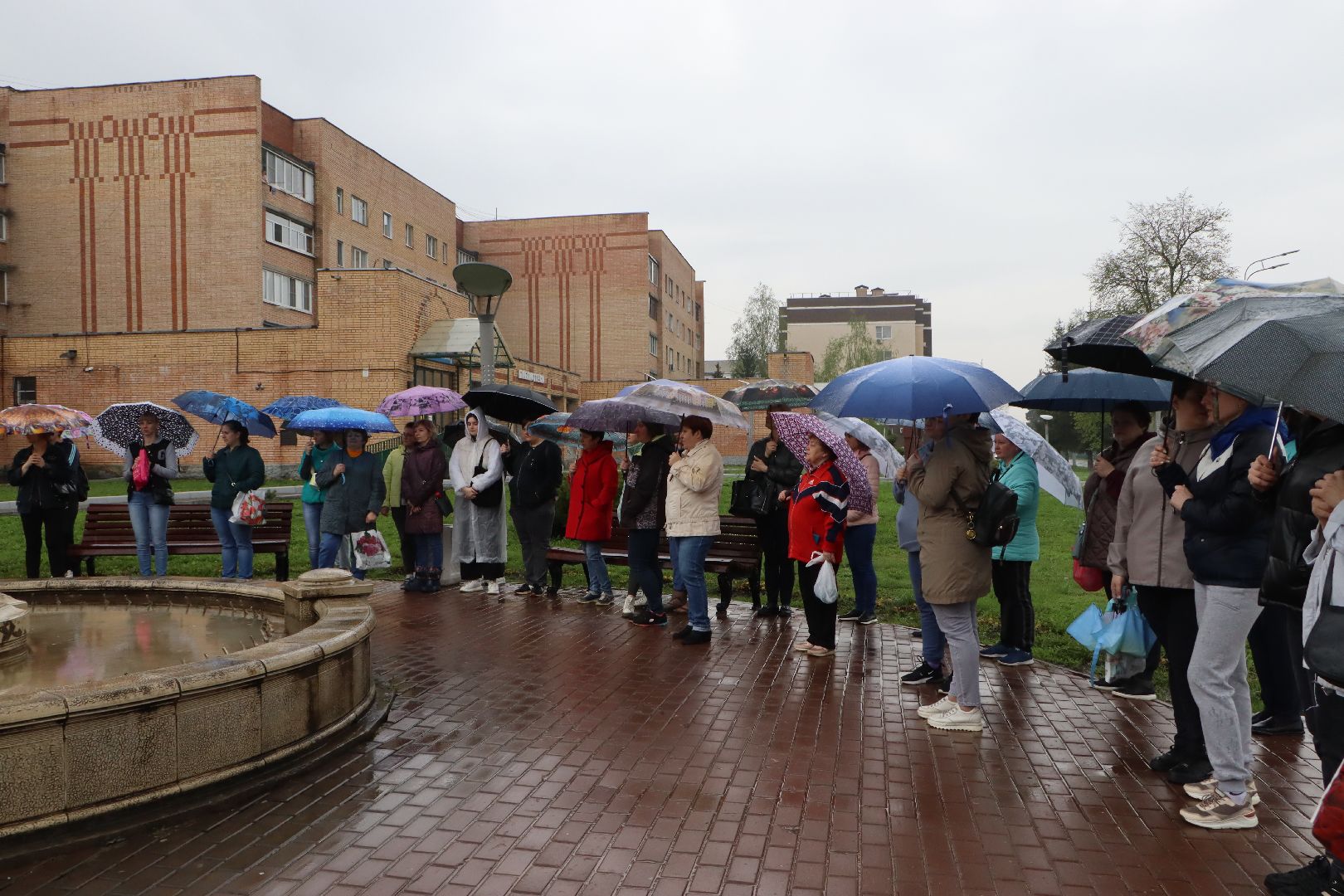 Серебряные Пруды, фонтан,