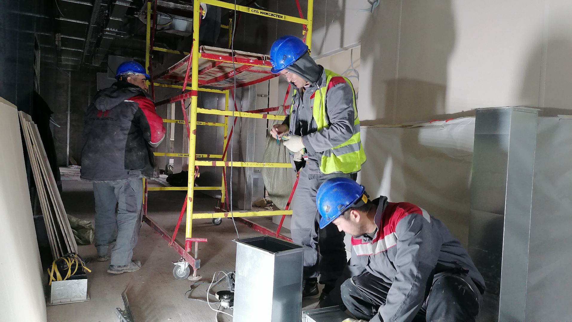 Стройка, Строительство, Поликлиника, лобня,