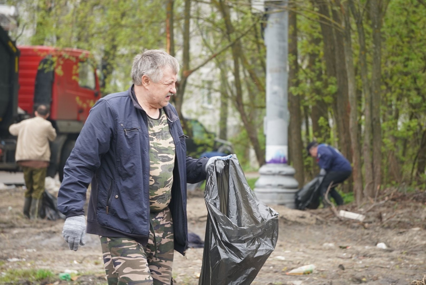 Павловский Посад, Городской округ Павловский Посад, субботник, Уборка, Благоустройство, Жители,
