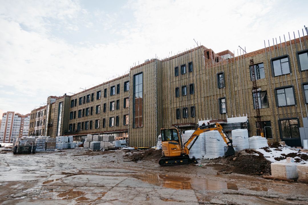 Чехов, школа, строительство