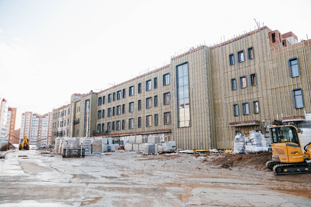 Чехов, школа, строительство