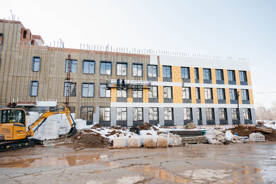 Чехов, школа, строительство