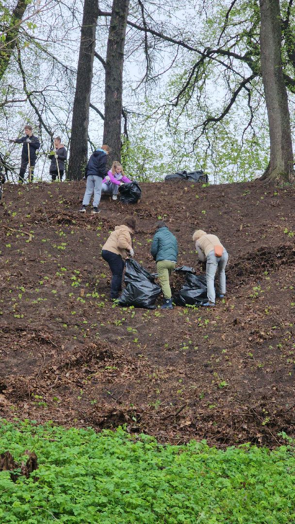 Субботник, общеобластной субботник, день добрых дел, парк городок, Руза, Рузский округ, Московская область,