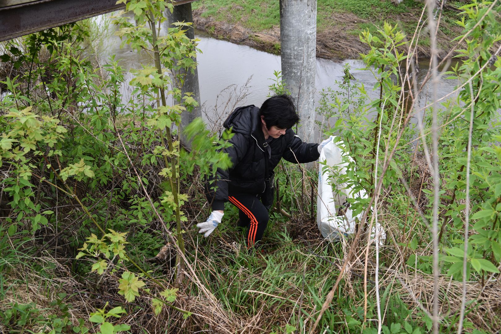 лотошино, лотошинский стадион, вода россии, субботник, экология, река,