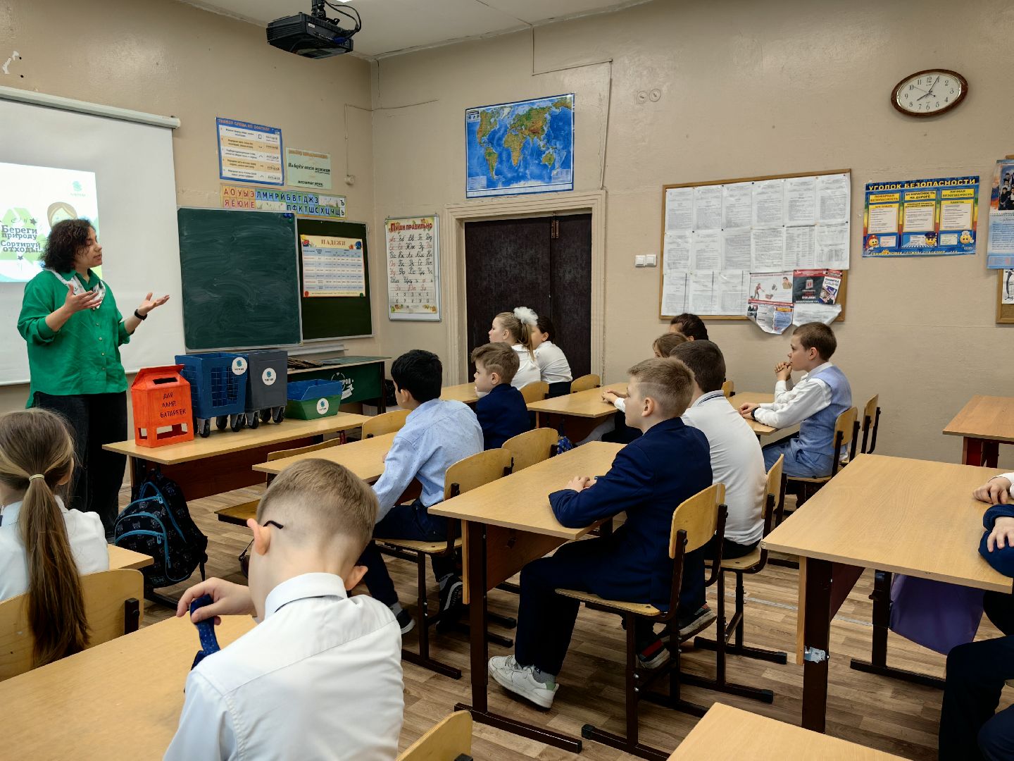 день добрых дел, школа, экология, отходы,