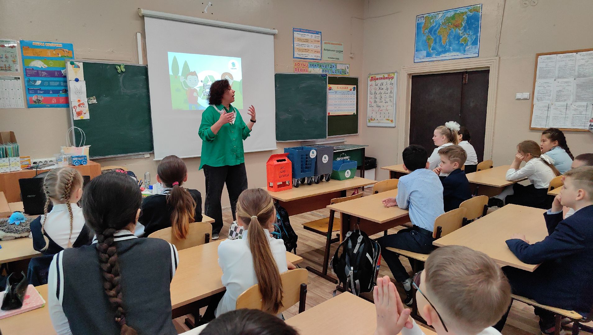 день добрых дел, школа, экология, отходы,