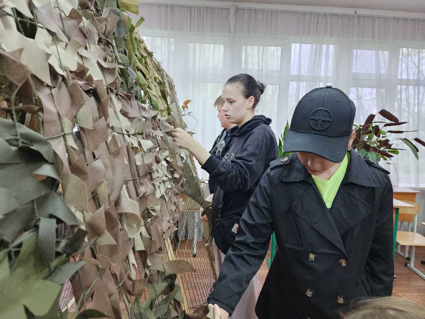 воскресенск, день добрых дел, маскировочные сети, дети, спецоперация,