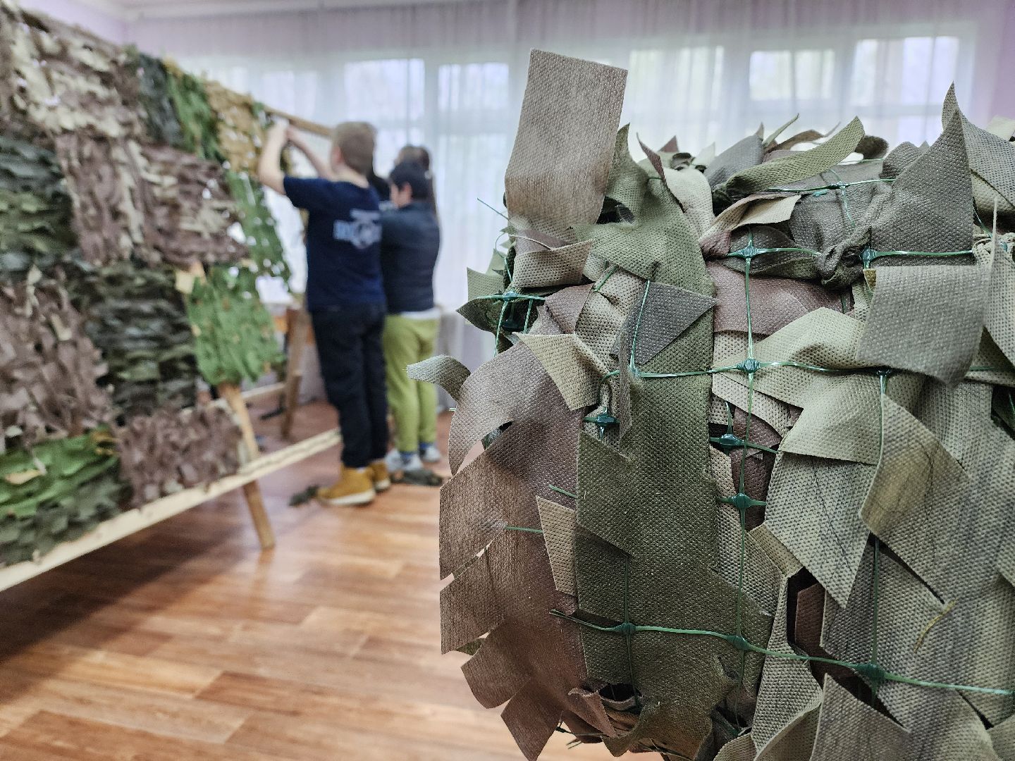 воскресенск, день добрых дел, маскировочные сети, дети, спецоперация,