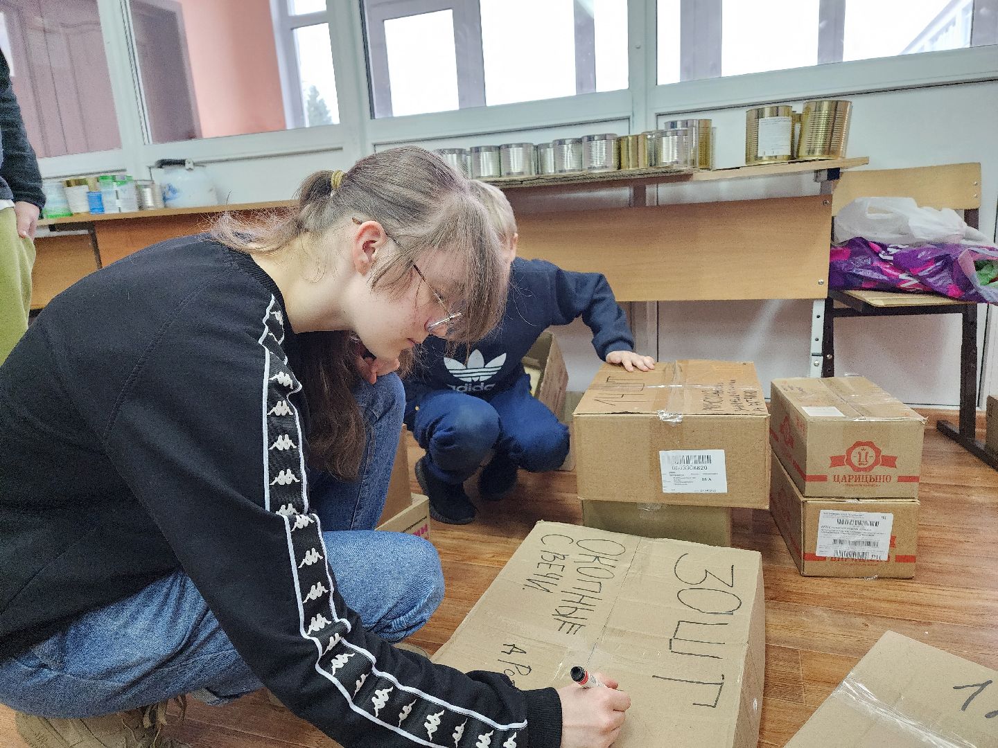 воскресенск, день добрых дел, маскировочные сети, дети, спецоперация,