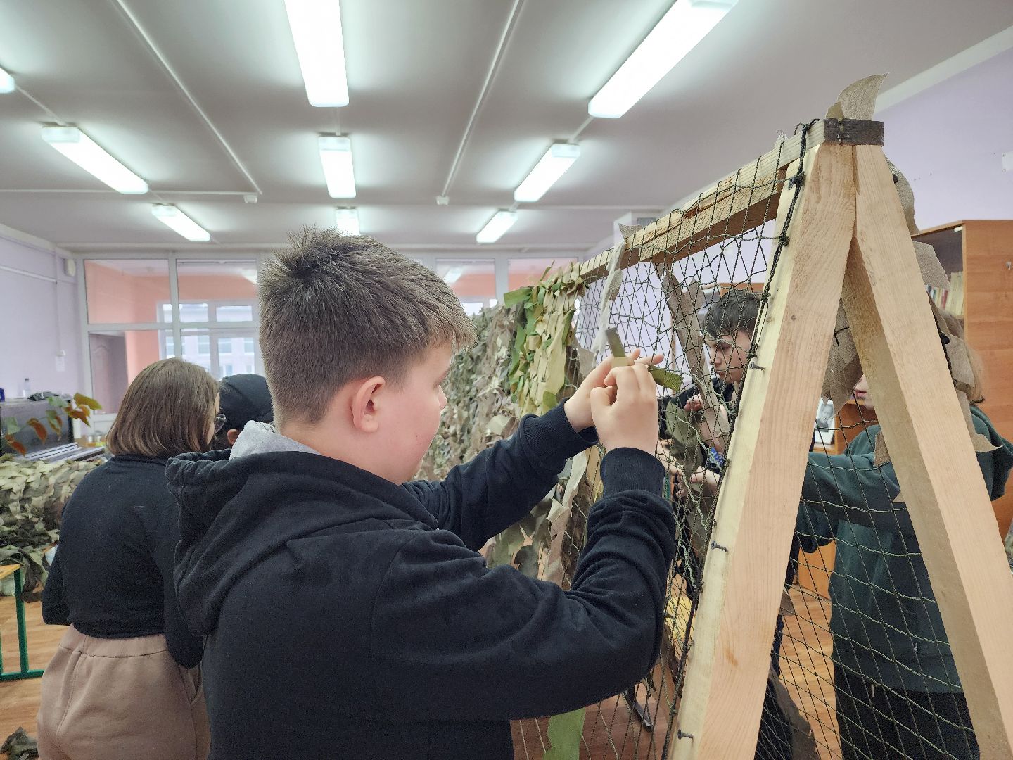 воскресенск, день добрых дел, маскировочные сети, дети, спецоперация,