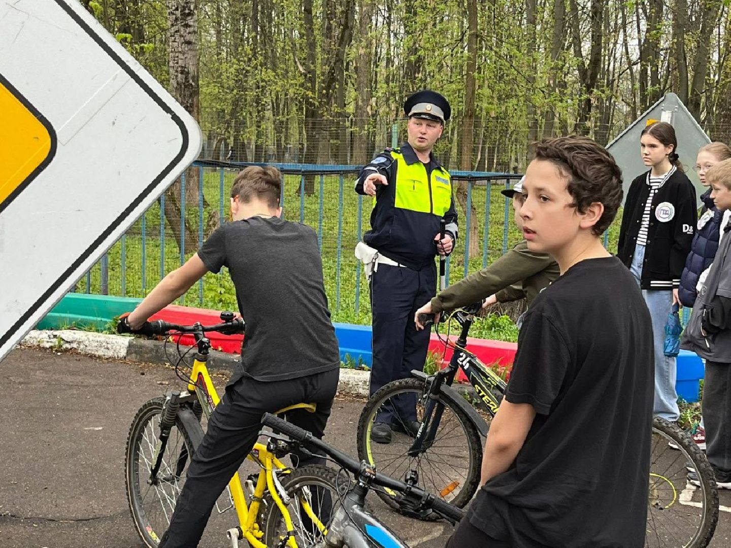 пдд, соревнования, день добрых дел, гимназия, парк,