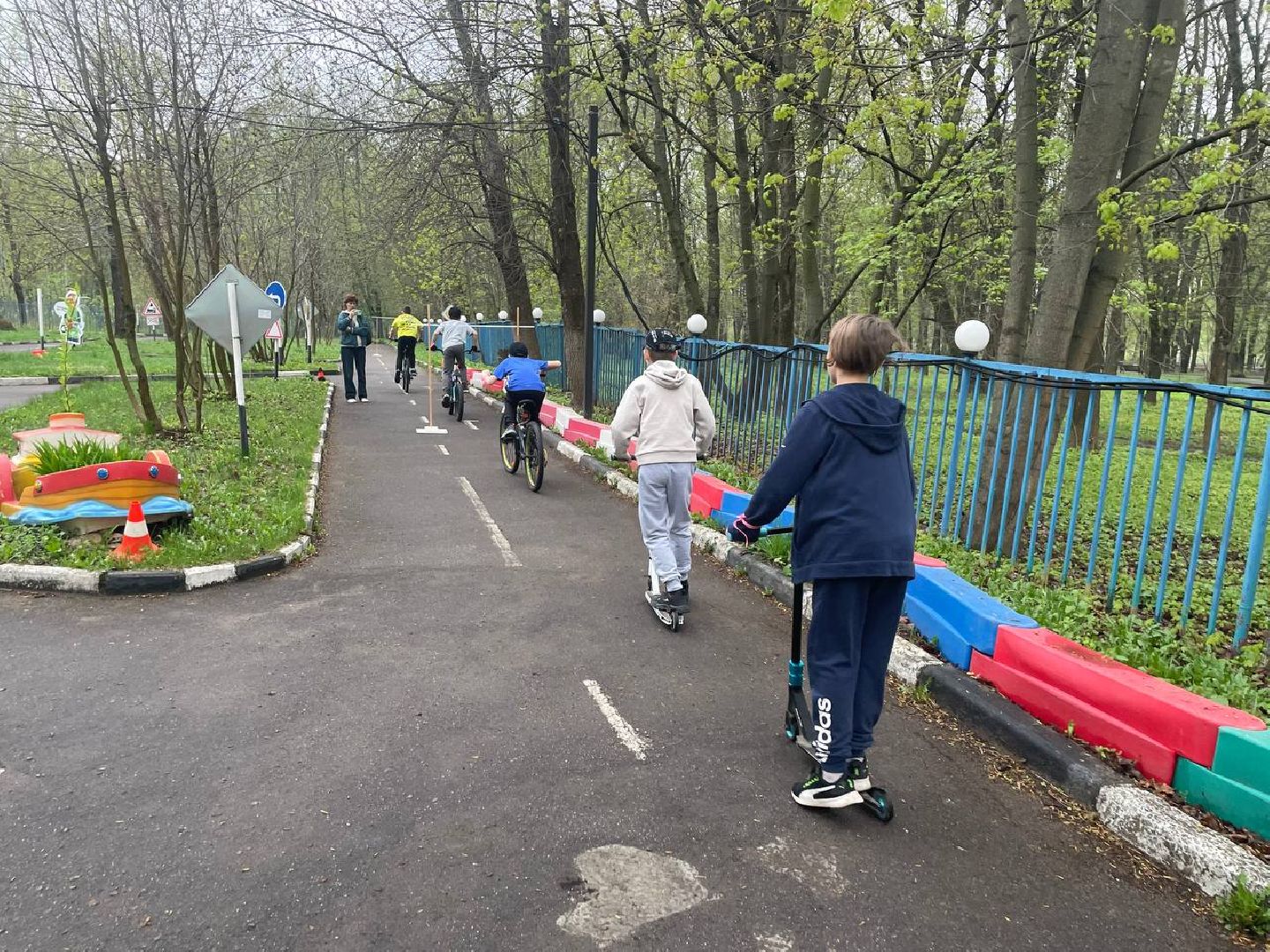пдд, соревнования, день добрых дел, гимназия, парк,