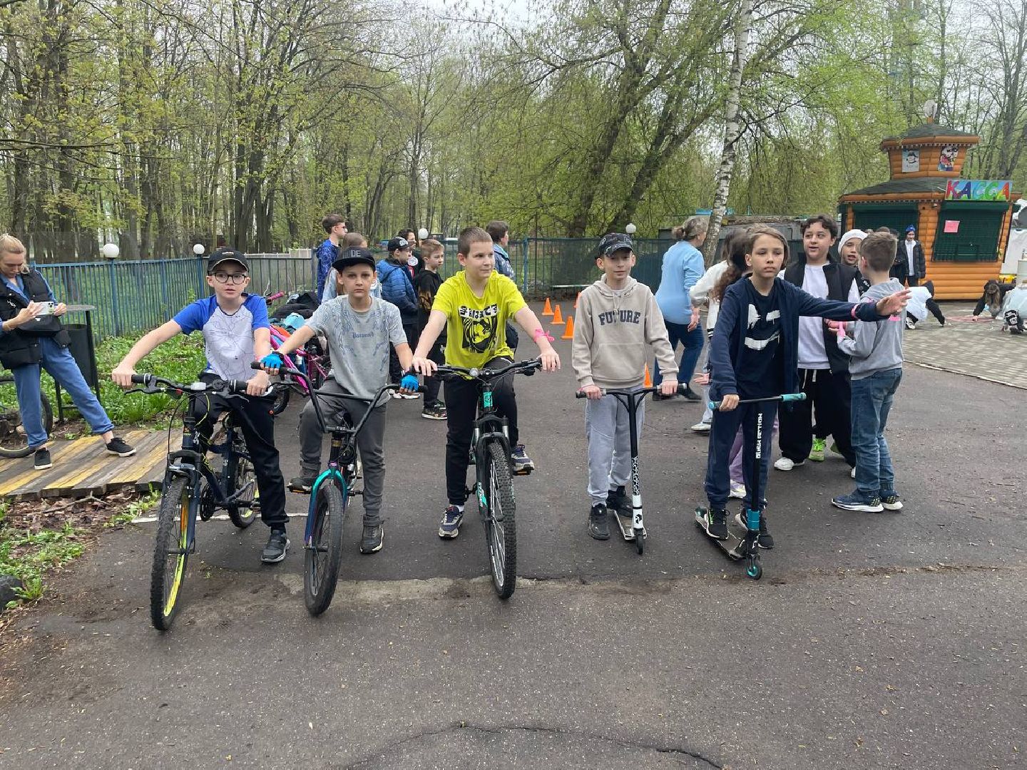 пдд, соревнования, день добрых дел, гимназия, парк,